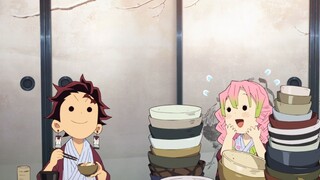 Ikuti pilarnya dan kamu akan makan lebih banyak [Kimetsu no Yaiba]