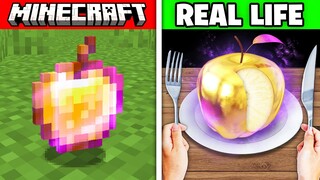 I Ate Every Minecraft Food in Real Life!