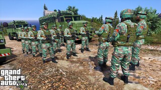 GTA 5 Đội Cảnh Sát Đặc Nhiệm Việt Nam Tập Hợp Tấn Công Bộ Tộc Ăn Thịt Người Đang Bắt Giữ Con Tin