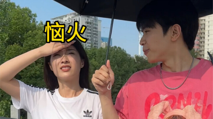 夏天如何正确有效打太阳伞