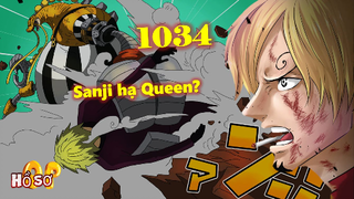 [Soi OP 1034]. Momonosuke kéo đảo Oni, Sanji hạ Queen?