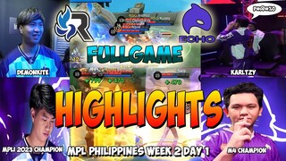 ECHO PH VS. RSG PH FULLGAME HIGHLIGHTS