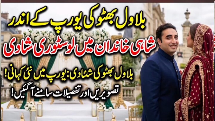 بلاول بھٹو کی یورپ میں منگنی؟ شاہی خاندان سے رشتے کی خبریں | Bilawal Bhutto Engagement News