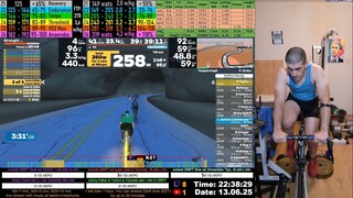 Zwift Cycling Workout 13.06.2025