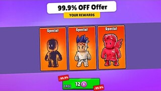 🥋Finnally! I Got All The NEW SPECIAL SKINS in Stumble Guys New Update | Stumble Guys
