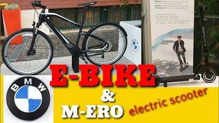 NEW BMW E-BIKE AND ELECTRIC SCOOTER
