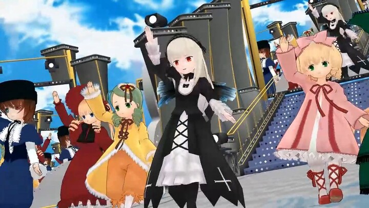 【mmdローゼンメイデン】ローゼンメイデン7姉妹でyahho