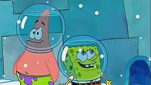 Patrick has the final say on whether the seabed is in chaos or not# SpongeBob