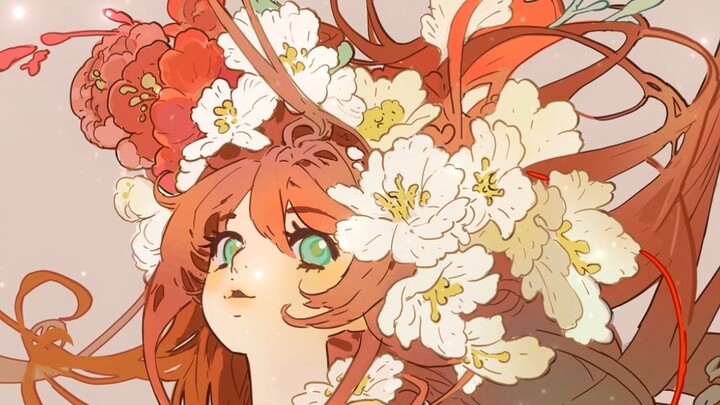 [Illustration] Holy cow… Using hair as part of the composition looks amazing!