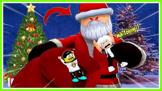 AKU MIKACIL DITRANGKAP SANTA KLAUS KOROR KEMASUKAN SETAN!!! ROBLOX MIKOCIL