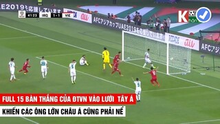 Lý Do Các Ông Lớn Tây Á Khiếp Sợ ĐTVN Là Đây | Full 15 Bàn Thắng Vào Lưới Tây Á | Khán Đài Online