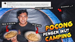 🔴 889- CAMPING HORROR | POCONG PENGEN IKUT CAMPING