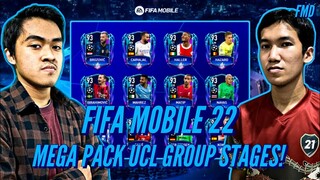 FIFA Mobile 22 Indonesia | Mega Pack UCL! Berburu Kartu-Kartu Meta di UCL Group Stages!