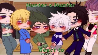 Hunter x Hunter react to Gon! ll Gacha Club ll