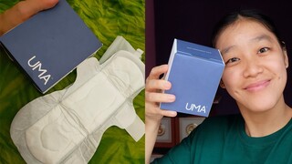 REVIEW PEMBALUT UMA ORGANIK BEBAS KLORIN & GO GREEN BANGET!