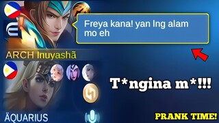 TINRASHTALK KO ANG KAIBIGAN KO (PRANK), MAY NAPIKON ?🥲- MLBB