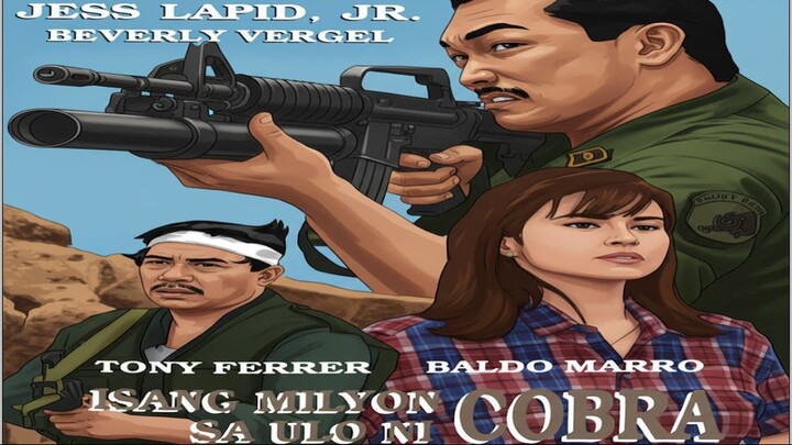 ISANG MILYON SA ULO NI COBRA 1990 // JESS LAPID JR