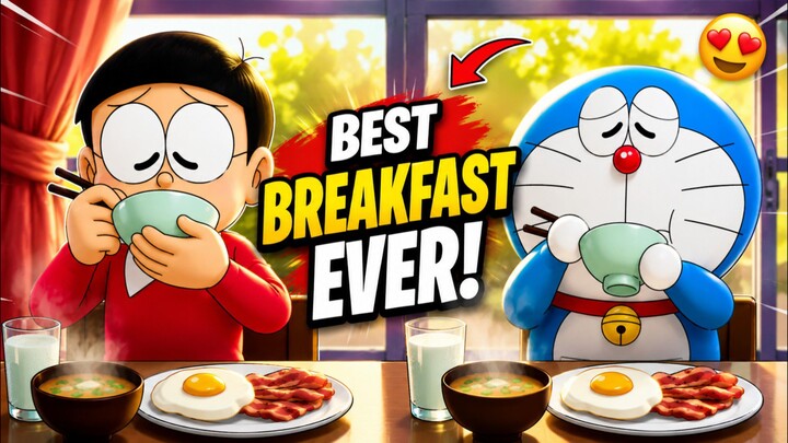 Doraemon & Nobita’s Funny Breakfast Adventure | Full Episode