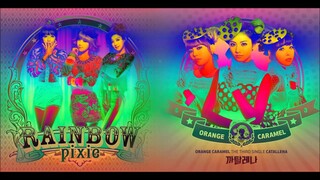 [MASHUP] Orange Caramel & Rainbow Pixie - Catallena + Hoi Hoi (까탈레나 + 호이 호이 Remix.)