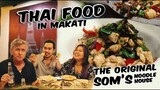 The Best THAI FOOD in Makati - The Original Som's Noodle House with Marshall Butters Vlogs