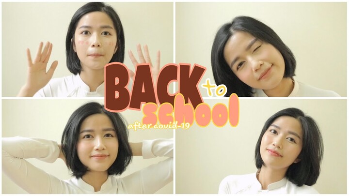 Xinh Xắn Đến Trường | Back To School After Covid-19 | Make Up With Rae ♡