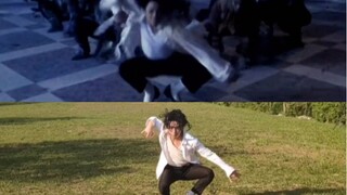 Self-taught dance for 7 and a half years, "perfectly synchronized" with Michael Jackson's most aweso