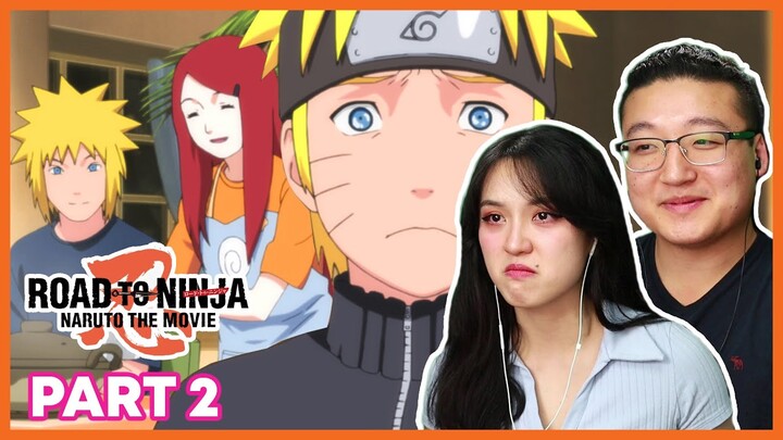 IF NARUTO HAD HIS FAMILY .. 😭 | Naruto Shippuden ROAD TO NINJA Movie Couples Reaction PART 2/3