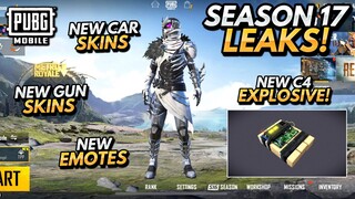 SEASON 17 LEAKS | *NEW* C4 EXPLOSIVE IN PUBG MOBILE