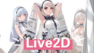 [Live2D Buatan Sendiri] "Azur Lane" Rias Wajah Wanita yang Ditakuti Kulit L2D Buatan Sendiri