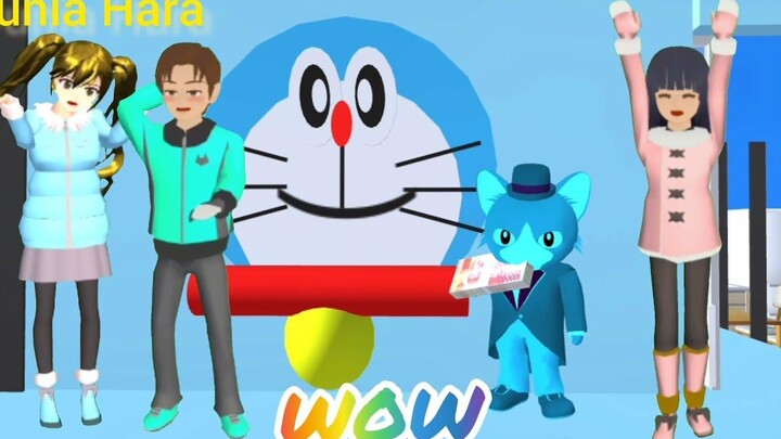 ว้าว ยูตะ มิโอะ ไปบ้านโดราเอมอนด้วยรถใหม่ 😍🤣 มีโนบิตะ ชิซูกะ ซากุระโรงเรียนจำลอง