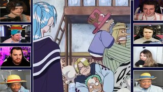 Pillow Fight Party Funny Moment | One Piece Reaction Mashup Episode 104
