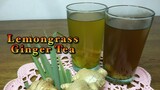 HOW TO MAKE LEMONGRASS GINGER TEA | LEMONGRASS GINGER TEA RECIPE | Pepperhona’s Kitchen 👩🏻‍🍳