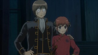 Adegan "Gintama" Kagura x Sougona singkatnya hahahahaha