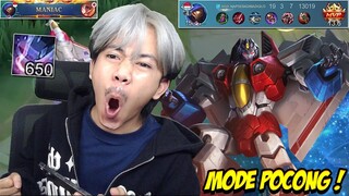 ALDOUS MODE POCONG GAGAL SAVAGE BERKALI KALI AUTO MENGSADBOY - Mobile legends