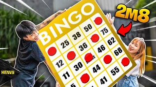 Lần Đầu Chơi Bingo Khổng Lồ Chạy 5 Tầng Lầu Tìm Số Mệt Ná Thở | HEAVY