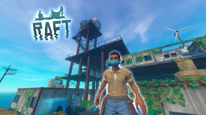 MENJELAJAHI TOWER RADIO di TENGAH2 LAUT!! #7 | RAFT INDONESIA