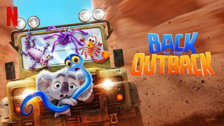 Koala escapes from the zoo and embarks on an adventure😱😱 #movie #film #backtotheoutback #netflix