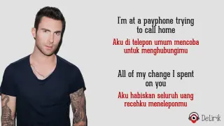 Payphone - Maroon 5 ft. Wiz Khalifa (Lyrics video dan terjemahan)