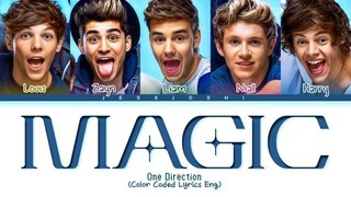 One Direction - Magic (Color Coded Lyrics Eng) (sped up + reverb)