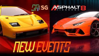 [Asphalt 8: Airborne (A8)] Upcoming Second Special Event, Racing Pass, and Treasure Rush | Update 62