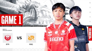 BIGETRON ALPHA vs RRQ HOSHI | Regular Season Week 3 Day 3 | Game 1 | #MPLIDS13