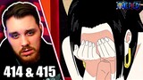 Boa's Backstory || One Piece Episode 414 and 415 REACTION + REVIEW​