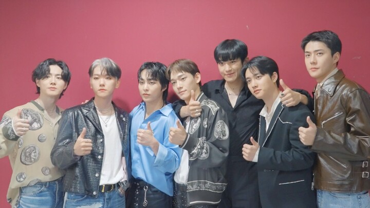 【EXO】Compose a three-line poem using EXO-L!🩶 | Behind-the-scenes footage from the "Cream Soda" music