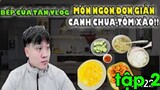 Bếp Của Tân Vlog - Món ngon đơn giản - Canh chua Tôm xào tập 2