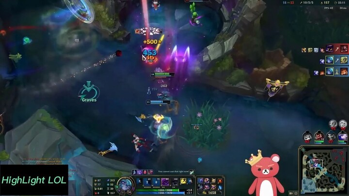 tại Garen trâu chứ kp tại mình ng =))) #lol #highlights #funny