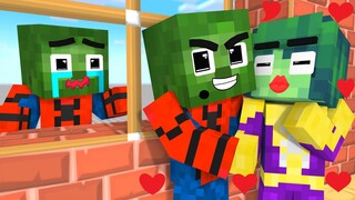 Monster School : SpiderMan Baby x JJ Fake and Real - Minecraft Animation