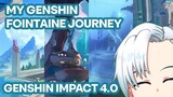 GENSHIN FONTAINE JOURNEY - ALL RECAP MEETING OUR NEW FRIEND FONTAINE CHARACTER