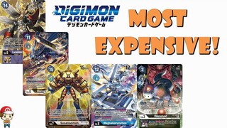 The Top 10 Most Expensive New Digimon TCG Cards from Next Adventure (BT7)! (Price Guide)!