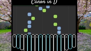 Canon in D  ~ kalimba