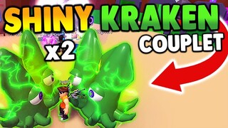 😱2 SHINY KRAKEN COUPLET IN ROBLOX BUBBLE GUM SIMULATOR